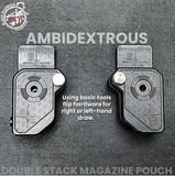 Ambidextrous Double Stack Magazine Pouch